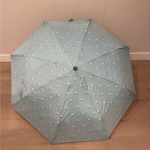 3/$30 Miniso UV Blocking Umbrella Blue Sailboat